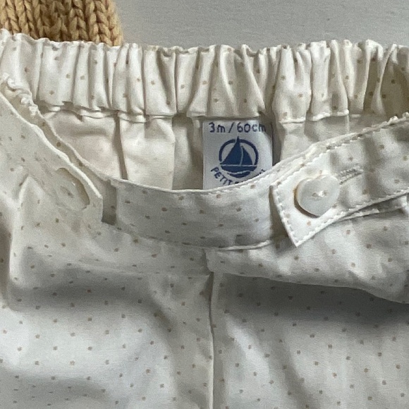 Petit Bateau Two Piece Matching Set with Cardigan and Pants 3M - Picture 6 of 12